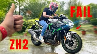 KAWASAKI Z H2 ka ROAD TEST FAIL HO GYA SHIT [upl. by Ignace]