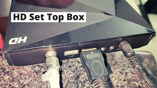 HD Set top box setup guide  How to Connect a HD Set top box to LED TV  HD Set top box setup [upl. by Sanbo]