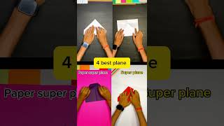 4 BEST Paper Airplanes That FLY the FURTHEST viralvideo shortvideo papercraft subscribe [upl. by Juliet728]