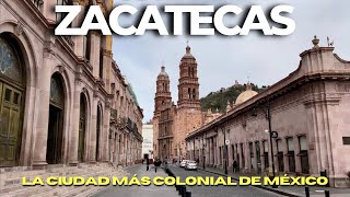 ZACATECAS  la ciudad más COLONIAL y BONITA de México 🇲🇽 ¡es increíble 😱 [upl. by Ledah]