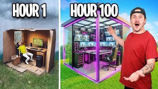 100 HOURS in Ultimate Gaming Rooms [upl. by Ahsi]