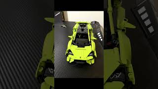 Build video of the Lego Technic Lamborghini Huracan Tecnica💚🏎️ [upl. by Nnad]