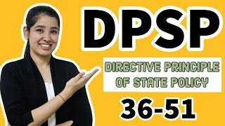 Directive Principles Of State Policy  DPSP  Article 3651  Indian Constitution [upl. by Nuavahs]