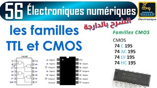 056 électronique numérique les circuits intégrées les familles de technologies [upl. by Hodge]