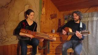 Slängpolskas by SVALL DUO  nyckelharpa amp cittern [upl. by Atalante901]