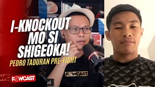 Pedro Taduran handa kay Ginjiro Shigeoka Para sa Pamilya at Bansa [upl. by Corena]