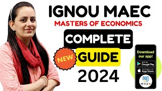 IGNOU MA Economics  IGNOU Admission 2024 July Session IGNOU MA Economics Syllabus 2024 OU CLASS [upl. by Adiana]