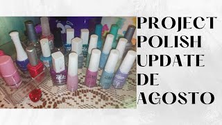 Project polish update de Agosto ¿terminadosupdate esmaltes projectpolish [upl. by Dnomsad825]