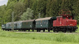 E 69 005 mit Sonderzug zum Chiemsee [upl. by Novat]