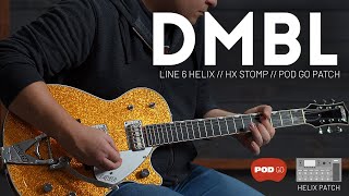 DMBL  Line 6 Helix HX Stomp and POD Go patch demo [upl. by Ailama]