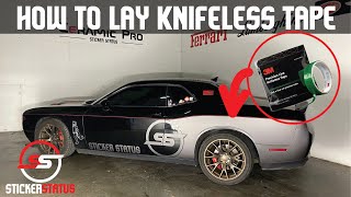 HOW TO USE 3M KNIFELESS TAPE Quick Tutorial [upl. by Nosnah763]