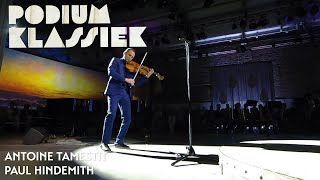 Antoine Tamestit  Paul Hindemith  Altvioolsonate op 25 Rasendes Zeitmaß  Podium Klassiek [upl. by Emsmus]