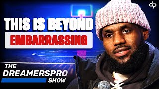 Lebron James Gets Caught Lying At The NBA All Star Weekend For Absolutely No Reason At All [upl. by Casie]