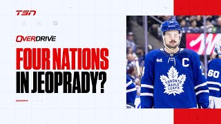 Could Matthews injury put 4 Nations FaceOff in jeopardy  Overdrive Hour 2  11192024 [upl. by Vogele]