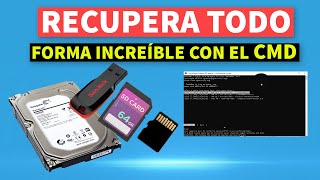 ✅ REPARA cualquier MEMORIA USBSD MicroSD DAÑADA 2024  CMD Sin programas GRATIS [upl. by Pooh838]