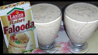 Laziza Rabri Falooda Mix  Summer special drink amp Dessert  Yummy Falooda Recipe [upl. by Naga]