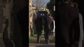 Hearse carrying Liam Paynes body arrives for funeral [upl. by Ariajay]