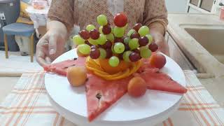 Healthy FoodsFruit Plating IdeaFood Decorations Isabelle Art amp Design [upl. by Elyr]