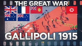 Gallipoli 1915  The Great War DOCUMENTARY [upl. by Einehpets]