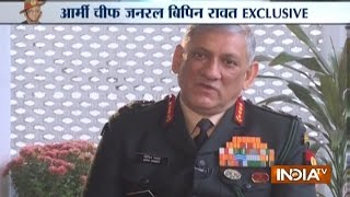 Army Chief Bipin Rawat Exclusive Interview Says Can Tackle Pakistan and China Simultaneously [upl. by Rhtaeh]