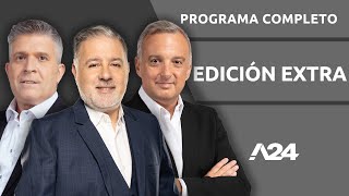 HOMICIDIO DEL GENDARME  CONFLICTO AEROLÍNEAS ARGENTINASEdiciónExtra l PROGRAMA COMPLETO 081124 [upl. by Ellered]