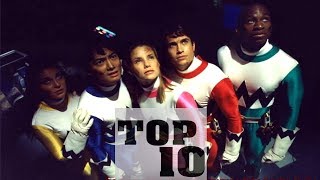 Top 10 BEST Seasons of Power Rangers 5  1 [upl. by Studnia301]