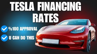 Tesla Financing Rates Model Y and more [upl. by Lisab]