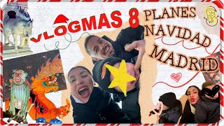 VLOGMAS 8 🎄Plan en Madrid Mágicas Navidades Torrejón  patrizienta [upl. by Parthinia315]