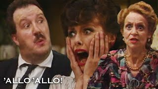 Allo Allo Hilarious Moments  BBC Comedy Greats [upl. by Tarton]