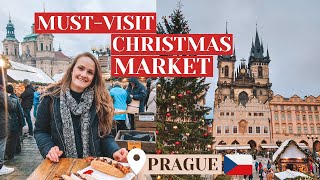 THE MOST MAGICAL CHRISTMAS MARKET IN PRAGUE 🇨🇿 Christmas in Europe 2022 [upl. by Ayotahc704]