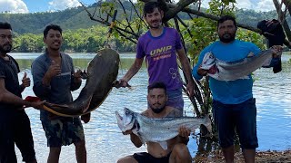 Da serie monstros do Rio pesca de Pirarara no Rio Xingu já SEGUE o canal e deixa o joinha 👍 [upl. by Fulmer]