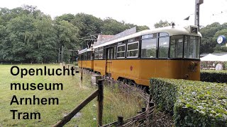 Openluchtmuseum Arnhem historic tram  Freilichtmuseum Straßenbahn [upl. by Nannah853]