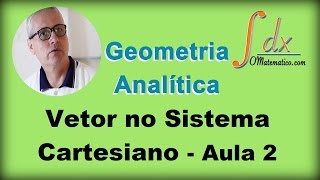 GRINGS  Geometria Analítica  Vetor no Sistema Cartesiano  Aula 2 [upl. by Gadmon576]