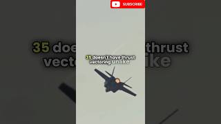 Why Doesnt The F35 Feature Thrust Vectoring shorts [upl. by Aniela]