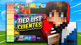 TIER LIST MEJORES LAUNCHERS y CLIENTES de MINECRAFT 2022  Minecraft Client Tier List [upl. by Weisberg]