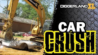 Diggerland XL  Car Crush [upl. by Sairacaz]