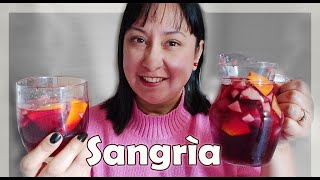 PREPARA ESTA SANGRIA CASERA 🍷 Receta fàcil [upl. by Adil937]