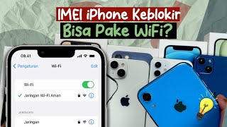 IMEI iPhone keblokir Bisa pake WiFi [upl. by Einalam886]