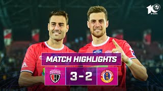 Match Highlights  NorthEast United FC 32 East Bengal FC  MW 14  ISL 202324 [upl. by Aivatco]