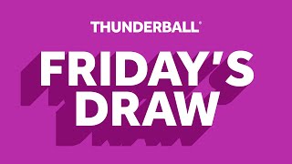 The National Lottery Thunderball draw results from Friday 05 January 2024 [upl. by Brockwell]