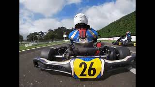 Clubsport Raket 120 Race 2 Kartsport Manawatu September club day [upl. by Rankin]