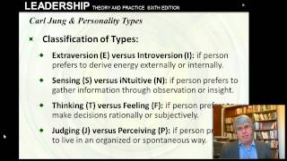 Psychodynamic Approach Northouse 6e Ch 13 [upl. by Deering]