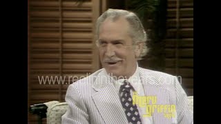 Vincent Price • Interview his personal philosophy of life and culture • 1979 RITY Archive [upl. by Noevad]