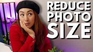 how to reduce photo size iphone  iPhone 15 pro max tutorial  iOS 17 [upl. by Bainter]