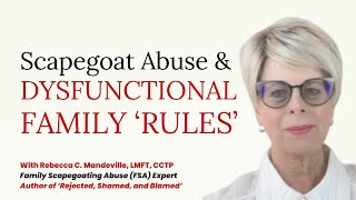 10 Hidden Family Rules Supporting Scapegoat Abuse  Its a Rigged Game scapegoat toxicfamily [upl. by Eiggep]