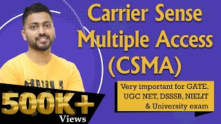 Lec34 Carrier Sense Multiple Access in Computer Network  CSMA  Computer Networks [upl. by Retsbew]