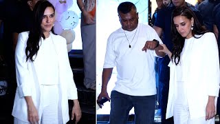 Neha Dhupia At The Opening Of Hair Masters Luxury Salon In Andheri  MS shorts [upl. by Llehcnom176]