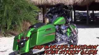 2015 Harley Davidson Street Glide New Paint Color [upl. by Alikahs]