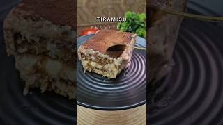 Tiramisu Cake without Mascarpone CheeseLady Finger Biscuit seiyalaama✨❤️No Bakecakerecipesshorts [upl. by Dale]