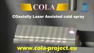 COaxially Laser Assisted cold spraying [upl. by Odrude]